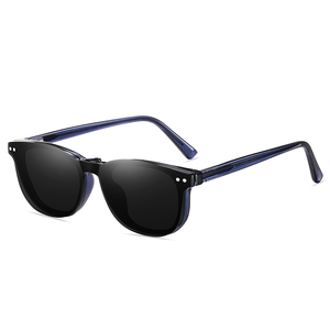 MS 97754 2025 classico TR90 + CP Optica occhiali da sole di alta qualità magnete anteriore polarizzato Tac Clip uno <span class=keywords><strong>specchio</strong></span> chiaro/marrone lente - Product Image 5