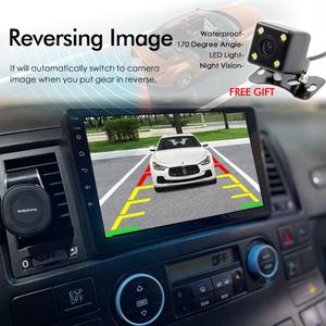 Autoradio Android 13 avec commande vocale IA, 8+128 Go, navigation GPS, stéréo pour Volkswagen Multivan T5 2003-2015, lecteur multimédia vidéo CarPlay - Product Image 3