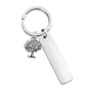 พวงกุญแจเหล็กสแตนเลสแบบกำหนดเองพวงกุญแจแฟชั่นและน่ารัก DIY พร้อมโลโก้ของแบรนด์ - Product Image 5