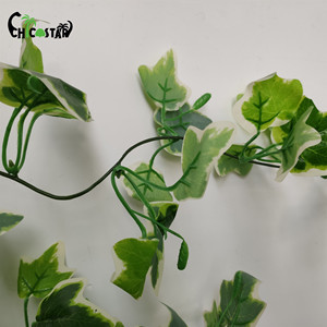 Lierre Feuille De <span class=keywords><strong>Saule</strong></span> Artificielle Patate Douce Vignes Décoration De Mariage Vert Blanc 5 Branches 198 <span class=keywords><strong>Feuilles</strong></span> 450pcs Plastique Décoratif - Product Image 4