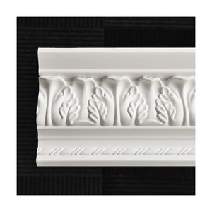 Moulage <span class=keywords><strong>de</strong></span> couronne <span class=keywords><strong>d</strong></span>écoratif en polyuréthane <span class=keywords><strong>de</strong></span> haute qualité, moderne, élégant, léger, imperméable, blanc, pour <span class=keywords><strong>armoire</strong></span> <span class=keywords><strong>de</strong></span> cuisine, pour villa - Product Image 1