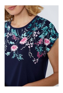 À la mode femmes graphique imprimé T-Shirt décontracté Spandex coton à manches courtes surdimensionné T-Shirt pour dames mode Streetwear haut d'été - Product Image 3