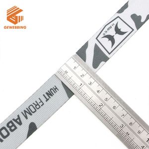 Cinta de Camuflaje de 25 mm, Cinta de Poliéster Reciclado de Alta Calidad, Correa para Zapatos Personalizada, Correa de Transferencia de Calor por Sublimación RPET - Product Image 5