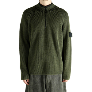 Pull-over chaud à col montant pour homme, en coton RWS 100% <span class=keywords><strong>de</strong></span> luxe, anti-plis, avec logo personnalisé, motif uni, hiver - Product Image 1