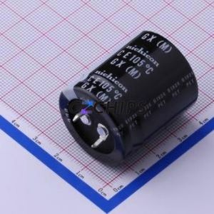 Condensador Electrolítico de Aluminio LGX2W221MELB35 de Montaje a Presión (THT), D30xL35mm 220uF 20% 450V 10mm - Product Image 2