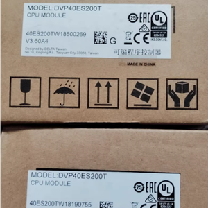 ใหม่และเป็นของแท้ DVP40ES200T PLC อุปกรณ์อิเล็กทรอนิกส์สำหรับแม่พิมพ์ ระบบอัตโนมัติทางอุตสาหกรรม - Product Image 1