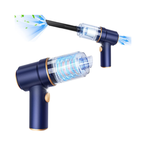 Aspirador de mano inalámbrico portátil de 120W para coche, plumero de aire de alta potencia de <span class=keywords><strong>9000Pa</strong></span>, luz LED, boquillas múltiples, plástico duradero - Product Image 4