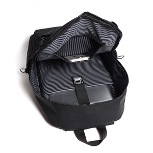 Laptop <b>Backpack</b> For Men Lightweight Business Travel Solid Color With Laptop Compartment Shoulder Straps Spring 2024 - Product Image 2