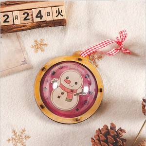 Nouvelles boules de Noël en bois à faire soi-même pour enfants et écoles maternelles - Décorations et jouets de Noël - Product Image 3