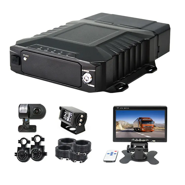 1080p g-sensor up hdd mdvr 8ch 720p set di telecamere per veicoli auto cctv bus 4g wifi gps mdvr 4ch dvr mobile dvr