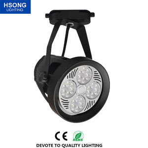 En Aluminium moulé sous pression PAR30 lumière de piste pour magasin de meubles - Product Image 1