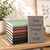 Carnet en cuir personnalisé avec logo d'entreprise – Cadeaux clients, cadeaux pour employés, carnet de retraite, cahier de composition