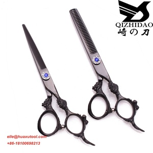 HL-B02 perfecto para Barber y uso en el hogar dragón 6,0 pulgadas profesional dragón manejar 440C salón de corte de pelo tijeras - Product Image 4