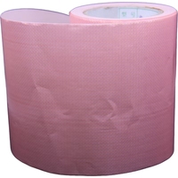 Rollo de pegatinas de cáscara de huevo acrílicas autoadhesivas, rosa, destructible, resistencia a altas temperaturas, troquelado antiestático para impresión