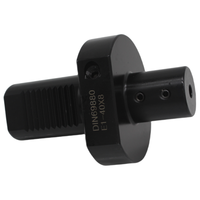Support pour forets à insertion indexable, alimentation en liquide de refroidissement interne, porte-outils statiques de forme E1DIN 69880