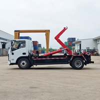 Camion à ordures à bras articulé à 6 roues, transmission manuelle/automatique pour une utilisation flexible dans la gestion des déchets urbains et ruraux