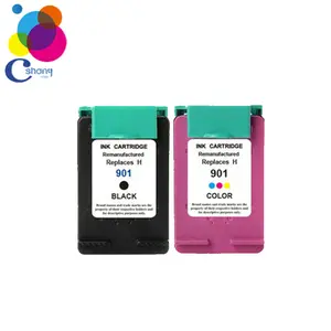 Compatible 901 Ink Cartridge For Hp Inkjet Printer Ink Cartridge Guangzhou Factory