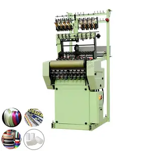 Factory Price Professional Supply High Speed Bra Elastic Curtain Tape Shuttleless Needle Loom Webbing Machine