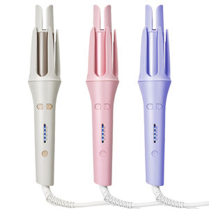 Professional Ceramic PTC LED Electric Automatic Curling Iron with 4 Temperature Settings Fast <b>Heating</b> Hair Styler - Product Image 2