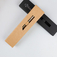 Boîtes en carton blanc pliables GemFully en gros avec fenêtre coulissante pour cadeaux