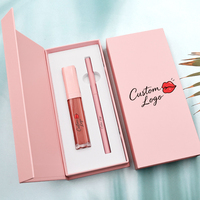 Kit de Rouge à Lèvres Mat et Brillant Haute Pigmentation Marque Privée – Gloss et Crayon à Lèvres Rose Clair Personnalisable