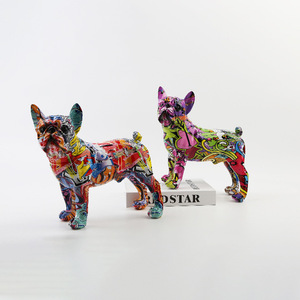 Escultura de Perro para Exteriores, de Fibra de Vidrio y Resina, Impermeable, Ligera, Personalizable en Tamaño y Color, Resistente a la Corrosión, Pintada a Mano - Product Image 5
