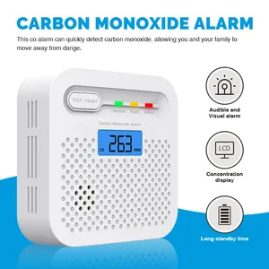Großhandel Mini 3 Jahre Akku tragbar Co-Alarm Kohlenmonoxid-Detektor für Camping/Reisen