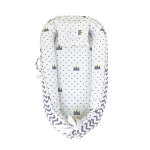 Cuna portátil desmontable para bebé, 85x50x12cm, cubierta de algodón puro, cama para dormir para recién nacidos - Product Image 2