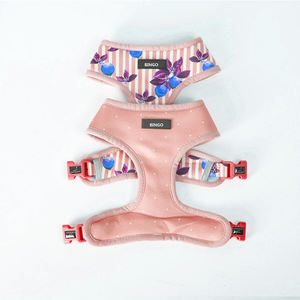 Pengekang Tarik Empuk Neoprena Nyaman Kustom <span class=keywords><strong>Harness</strong></span> Anjing Dapat Dibalik - Product Image 2