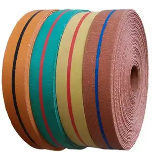 Top nylon flat transmission belt china Rubber /Canvas Flat conveyor Belts For Farming Machines