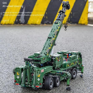 Mould <span class=keywords><strong>King</strong></span> 20009 <span class=keywords><strong>jouet</strong></span> d'apprentissage pour enfants, camion télécommandé, bloc <span class=keywords><strong>de</strong></span> construction en brique, <span class=keywords><strong>jouet</strong></span> RC, grue <span class=keywords><strong>de</strong></span> récupération blindée, créatif pour enfants - Product Image 3