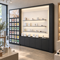 Vitrine de présentation pour magasin de beauté OEM avec comptoirs et étagères de présentation de cosmétiques et mobilier de stockage personnalisé pour la vente au détail