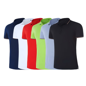 Men's Business Casual for Shirt Cotton ODM Supply Lightweight Breathable Summer Solid Color Short Sleeve Button Custom Logo - Product Image 1