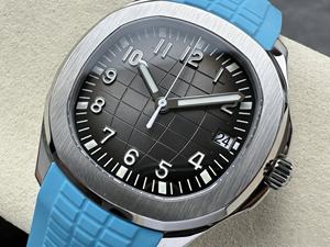 Reloj Mecánico de Lujo, Super Calidad, Resistente al Agua, 40mm, Fábrica DDF, Movimiento ETA 330, Grosor 8.3mm, Correa Azul PP - Product Image 2