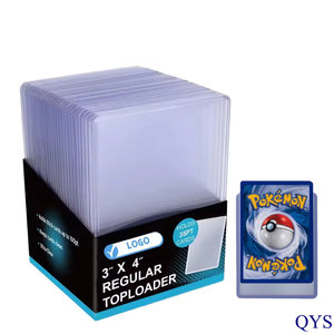 YY Top Loader Ultra Transparente 3x4 Protector 35pt para Cartas TCG Deportes - Product Image 2