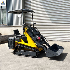 Penjualan paling laris mesin pemuat kemudi selip-Model Mini, jalur/roda opsional pabrik penjualan langsung mesin merek CE muatan mikro - Product Image 2