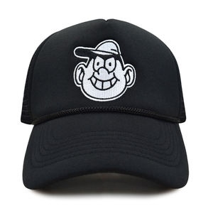 Casquette Trucker 5 Panneaux avec Logo Brodé, Dos en Maille, Snapback, Style Y2K Streetwear pour Hommes et Femmes, Décontractée pour l'Extérieur, Faible MOQ, Expédition Rapide - Product Image 2