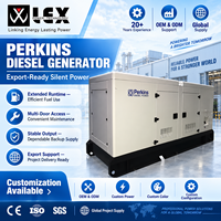 Générateur diesel silencieux à châssis ouvert 60KW 60KVA 70KAX 70KVA avec télécommande pour équipement minier 220V/380V 50/60Hz
