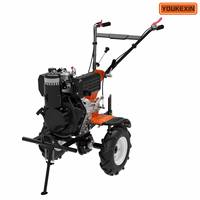 Tractor Agrícola Diésel con Estructura de Acero Sólido, Motor de Bajo Consumo para Huertos, Certificado CE, Calidad de Exportación, Motor Diésel de 6 HP