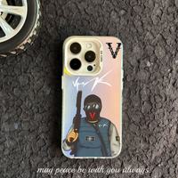 Coque de téléphone élégante IMD VRunk pour iPhone 12 13 Pro Max XR XS, coque de téléphone tendance pour iPhone 17 14 15 Pro Max 16