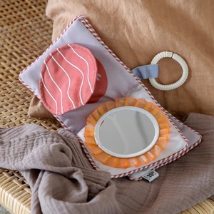 Mới đến Xe đẩy em bé cảm giác đồ chơi cảm ứng và cảm thấy Crinkle sách mềm bé vải Sách Đồ chơi vải yên tĩnh cuốn sách đồ chơi - Product Image 1