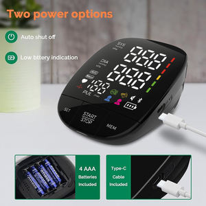 Tensiomètre électronique à grand écran LED, tensiomètre automatique pour le bras supérieur, numérique - Product Image 5