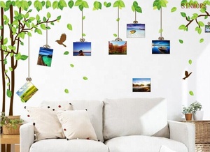 Autocollant <span class=keywords><strong>mural</strong></span> décoratif en PVC auto-adhésif amovible de grande taille pour cadre Photo de famille - Product Image 5