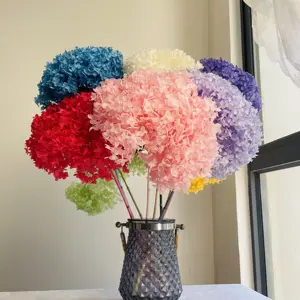 Vendita Diretta dalla Fabbrica: Decorazioni Nuziali con Ortensie Anna Essiccate e Conservate di Alta Qualità - Product Image 1