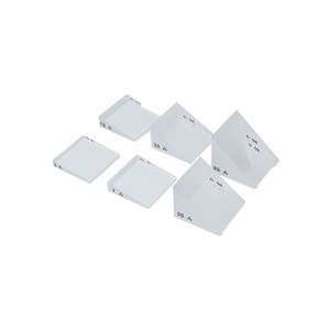 مجموعة منشورات بصرية مثلثة الشكل مكونة من 18 قطعة لفحص وتصحيح انحراف النظر في طب العيون - Product Image 5