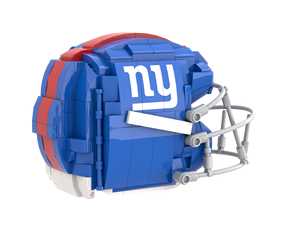 Ensemble de blocs de construction de casque de football américain New <span class=keywords><strong>York</strong></span> Giants, personnalisable et à assembler soi-même, nouveau modèle, vente en gros - Product Image 4