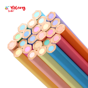 Lápices de Colores de Madera Suave de Alta Calidad, Diseño Hexagonal en Colores Macaron, Juego de 12/18/24 Colores para Dibujar - Product Image 3