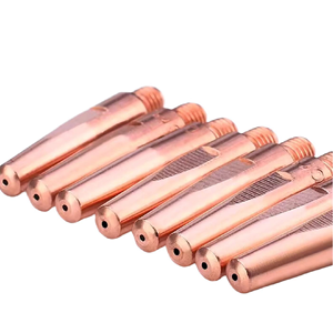 อุปกรณ์เชื่อม ESSEN otc/<span class=keywords><strong>daihen</strong></span> Chrome เซอร์โคเนียม copper Contact TIP for MiG welding Torch Contact Tips - Product Image 4
