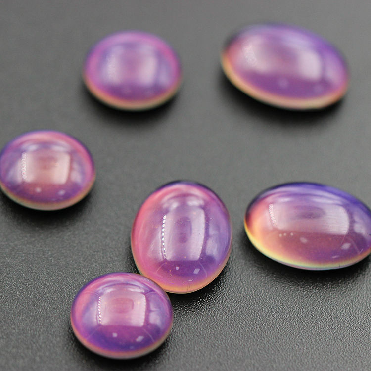 Glass Cabochons Mood Stone Cabochon Wholesale Mood Cabochons Color