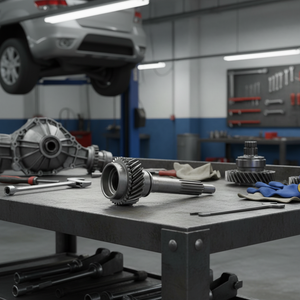 Ensemble d'embrayage et engrenage de transmission WT296-16B Neuf SUNUPMASTER SCM415 Matériau HRC58-62 Traitement thermique Dents 10/23/34 - Product Image 3